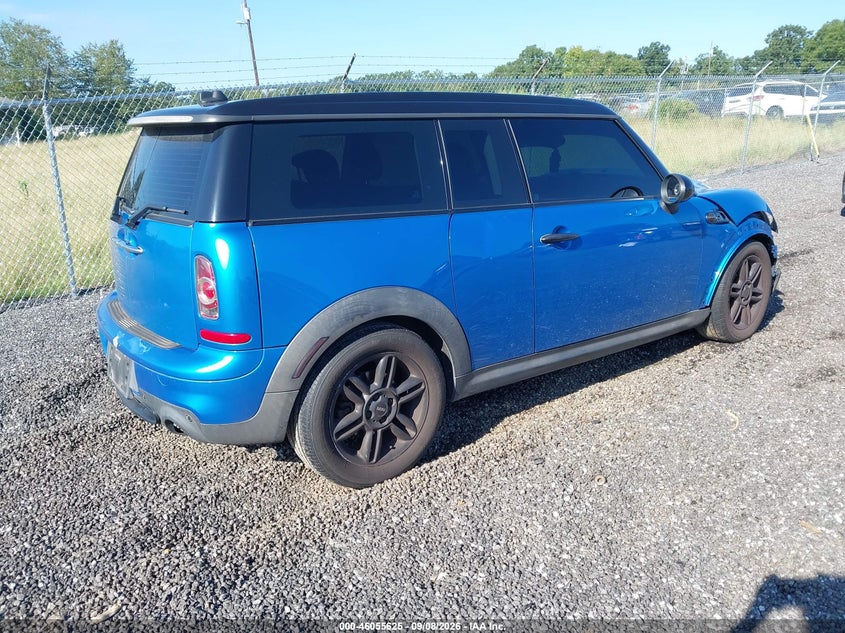 Vin: wmwzg3c55cty37418, lot: 46555147, mini cooper s clubman 20124
