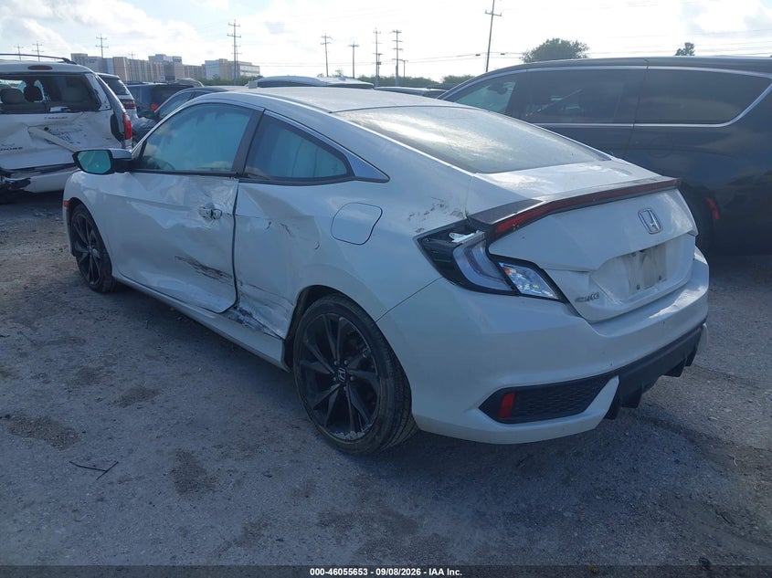 Vin: 2hgfc4b85lh301778, lot: 46555175, honda civic sport 20203