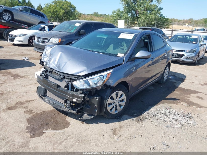 Vin: kmhct4ae1hu321843, lot: 46555180, hyundai accent se 20172
