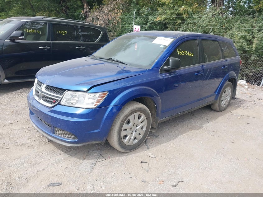 Vin: 3c4pdcab7ft532040, lot: 46555189, dodge journey american value pkg 20152