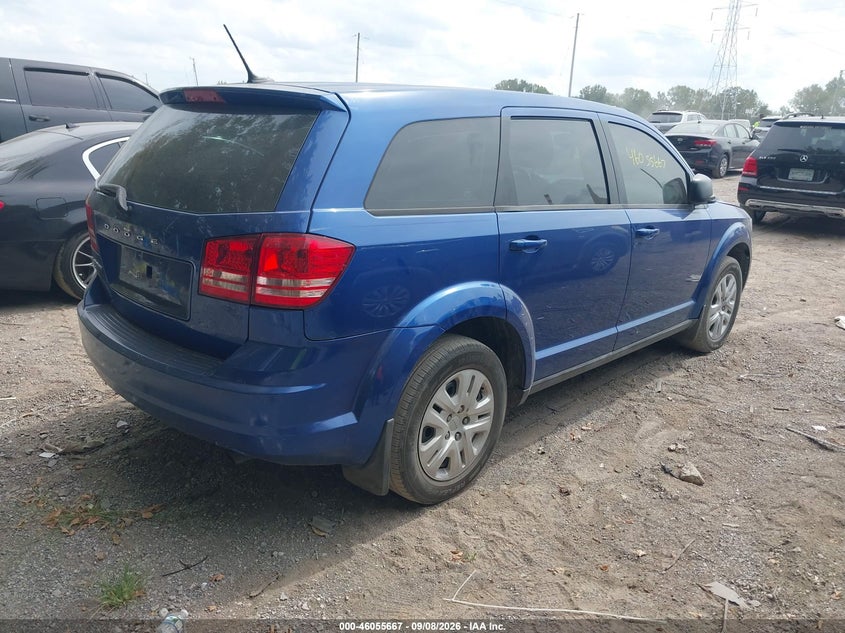 Vin: 3c4pdcab7ft532040, lot: 46555189, dodge journey american value pkg 20154