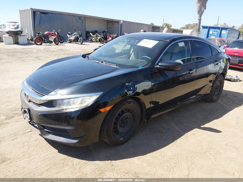 Vin: 2hgfc2f52jh529061, lot: 46555193, honda civic lx 20182