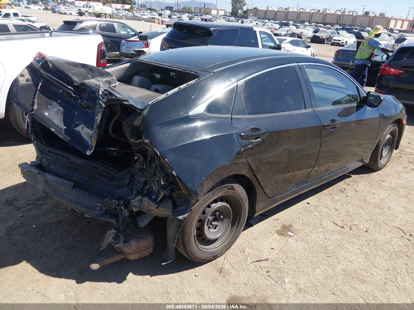 Vin: 2hgfc2f52jh529061, lot: 46555193, honda civic lx 20184