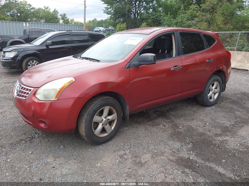 Vin: jn8as5mv6aw104772, lot: 46555199, nissan rogue s 20102