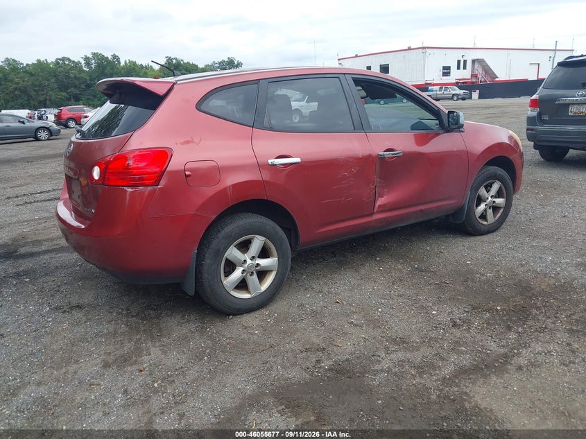 Vin: jn8as5mv6aw104772, lot: 46555199, nissan rogue s 20104