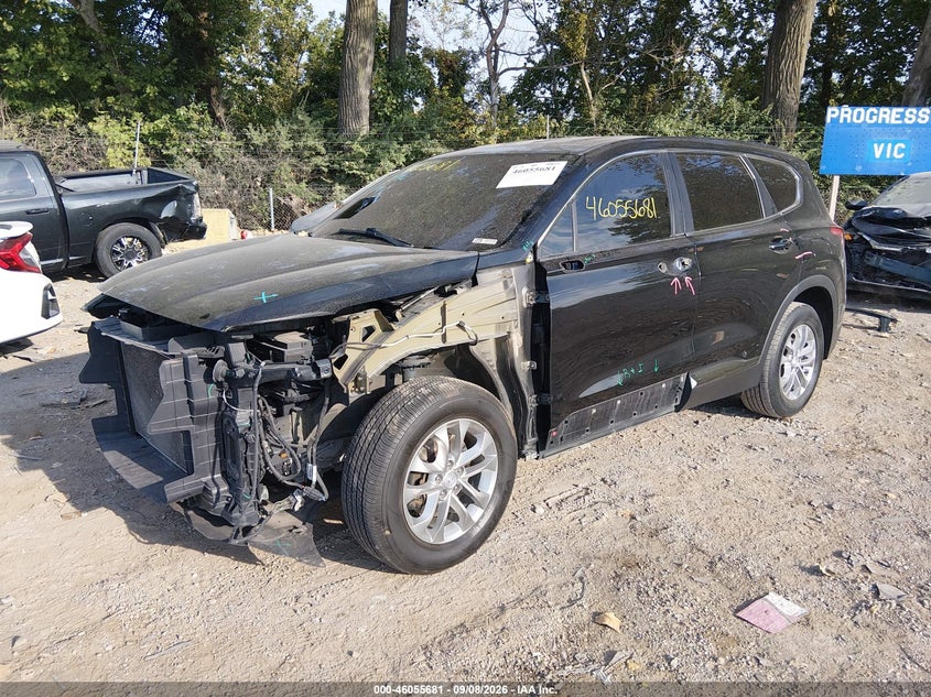 Vin: 5nms23ad3kh035253, lot: 46555203, hyundai santa fe se 20192