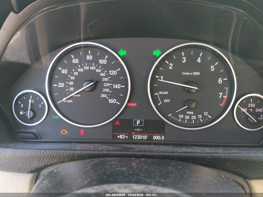 2014 BMW 3ER SEDAN 2.0L I-4 DI, DOHC, VVT, TURBO, PREMIUM , 240HP