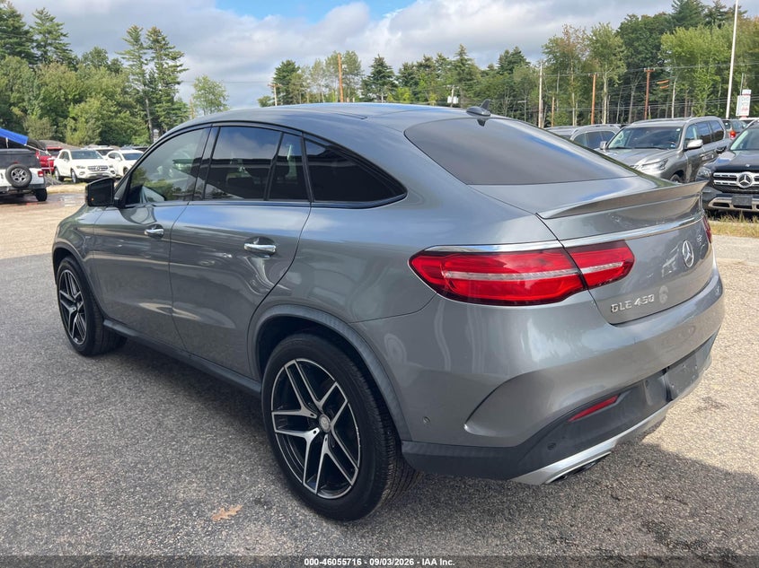 2016 MERCEDES-BENZ GLE 450 AMG COUPE auction photo 3