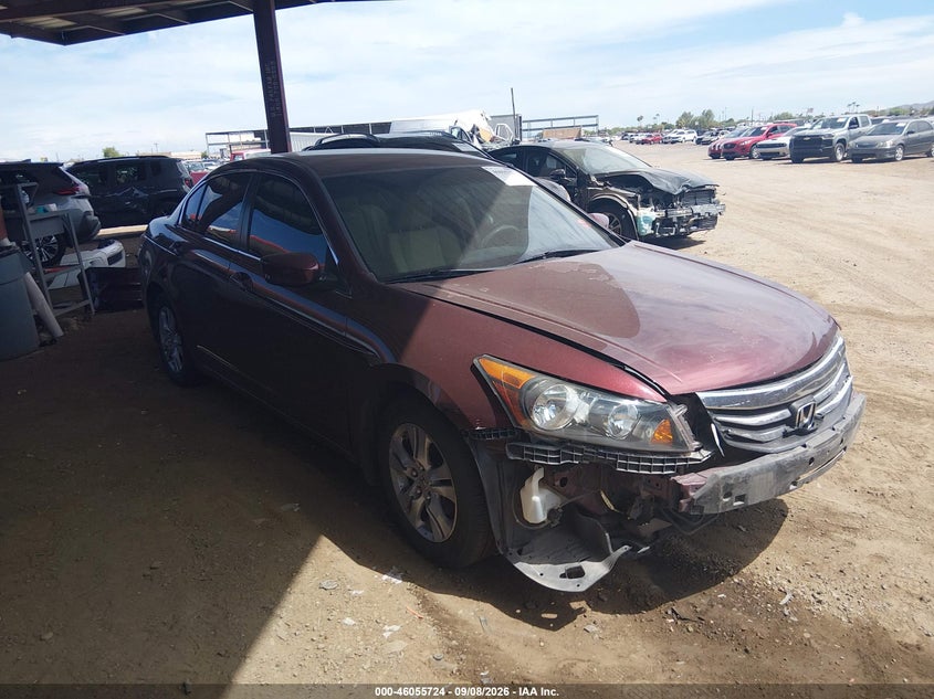 2011 Honda Accord 2.4 Lx-P, Перёд, IAAI, VIN 1HGCP2F48BA070794