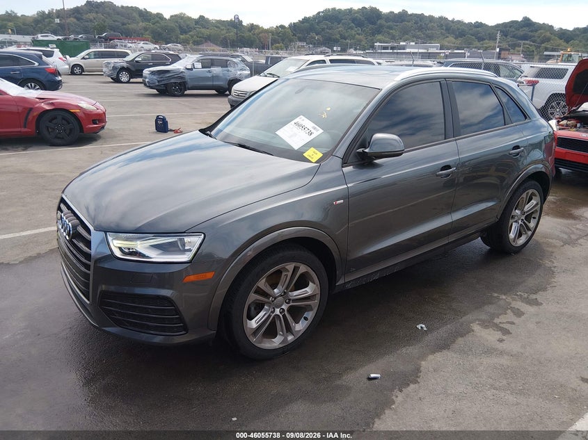 Vin: wa1eccfs7jr013973, lot: 46555260, audi q3 2.0t premium/2.0t sport premium 20182