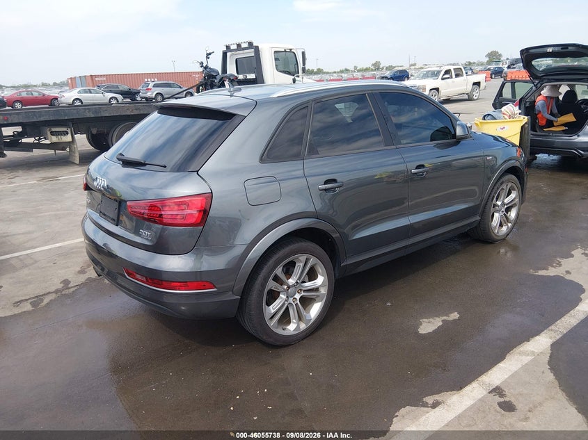 Vin: wa1eccfs7jr013973, lot: 46555260, audi q3 2.0t premium/2.0t sport premium 20184