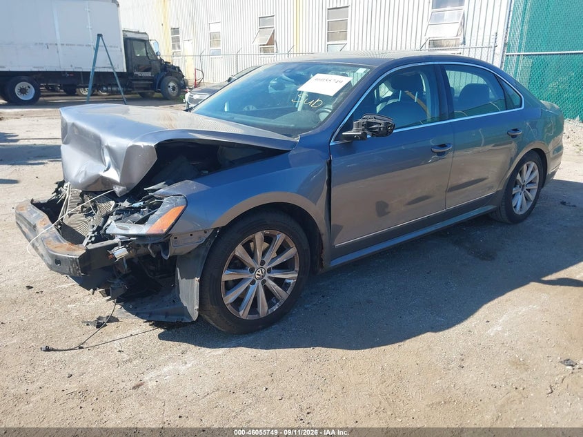Vin: 1vwch7a31cc054527, lot: 46555271, volkswagen passat 2.5l sel 20122