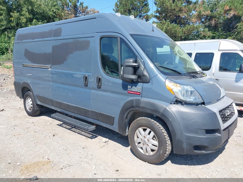 Vin: 3c6trvdg4ke516886, lot: 46555326, ram promaster 2500 high roof 159 wb 2019 img_1