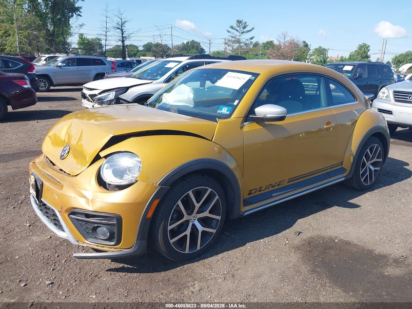 Vin: 3vws17at0gm619645, lot: 46555345, volkswagen beetle 1.8t dune 20162