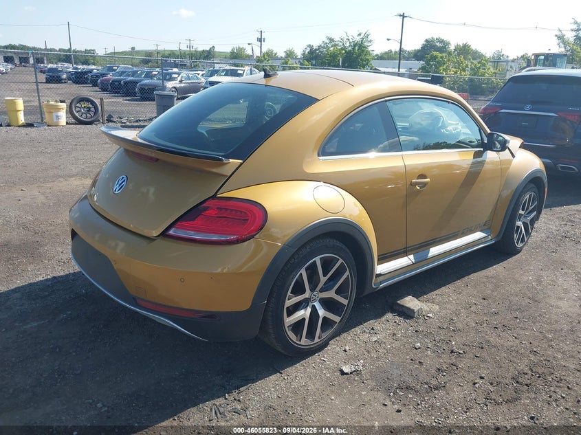 Vin: 3vws17at0gm619645, lot: 46555345, volkswagen beetle 1.8t dune 20164