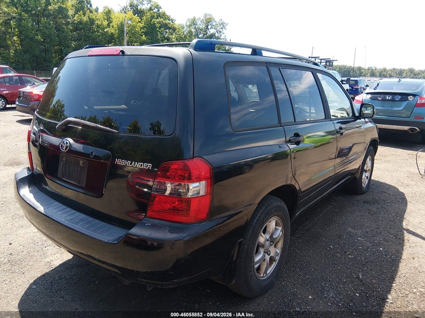 2005 TOYOTA HIGHLANDER auction photo 4