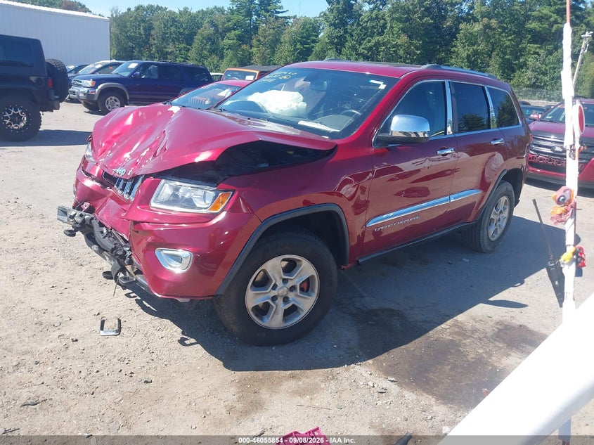 Vin: 1c4rjfag9ec470133, lot: 46555376, jeep grand cherokee laredo 20142
