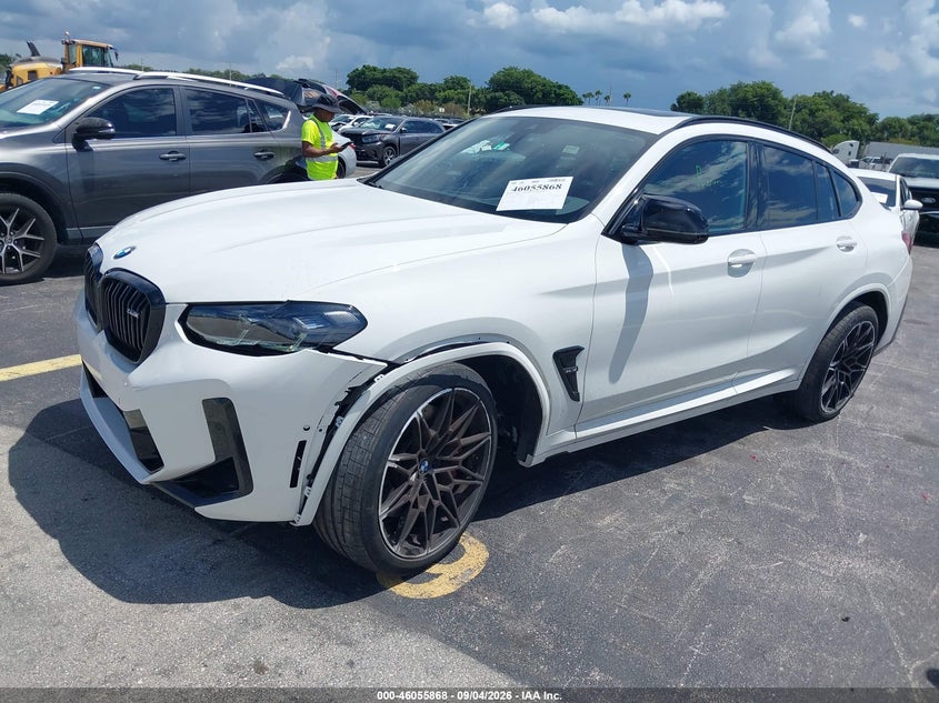 Vin: 5ym23ec0xr9v40691, lot: 46555390, bmw x4 m 20242