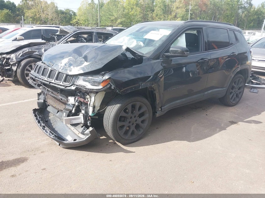Vin: 3c4njdcbxlt105045, lot: 46555400, jeep compass high altitude 4x4 20202