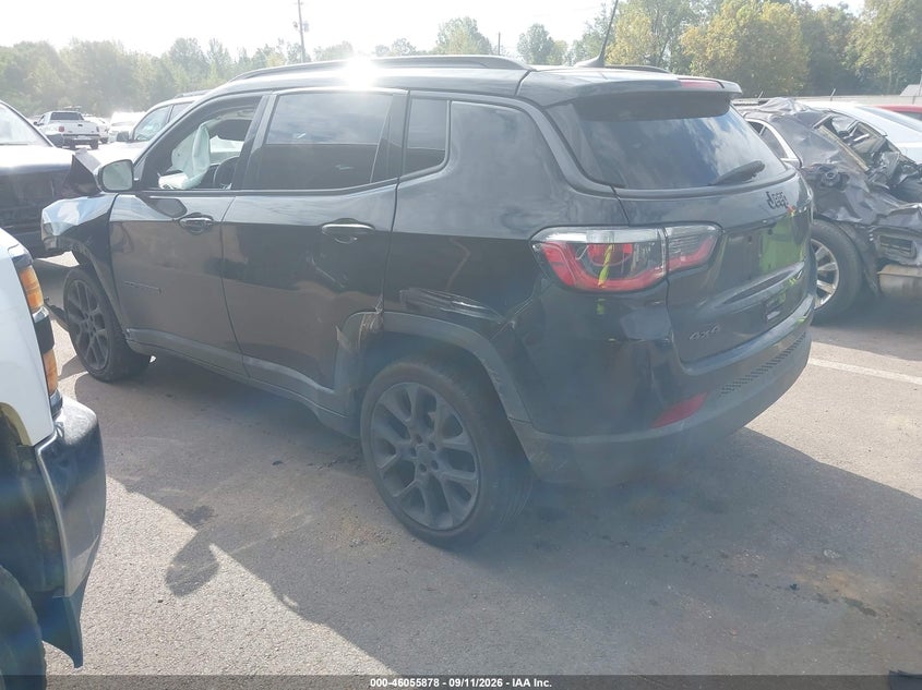 Vin: 3c4njdcbxlt105045, lot: 46555400, jeep compass high altitude 4x4 20203