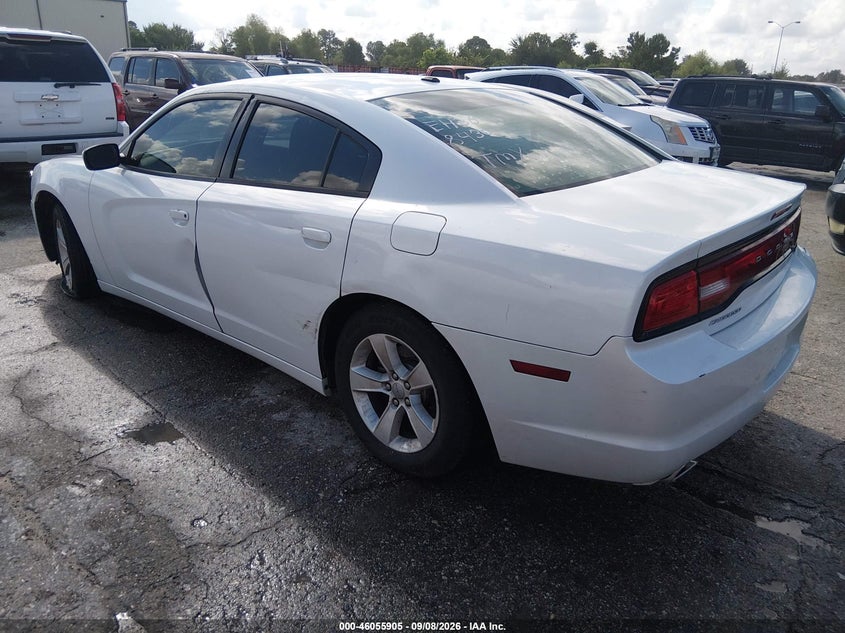 Vin: 2c3cdxbg5eh368430, lot: 46555427, dodge charger se 20143