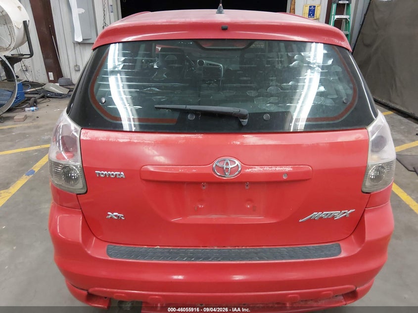 TOYOTA COROLLA MATRIX 2005 VIN 2T1KR32E25C343866