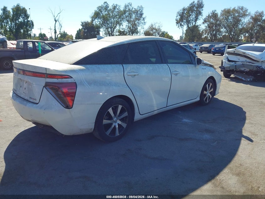 2020 TOYOTA MIRAI auction photo 4
