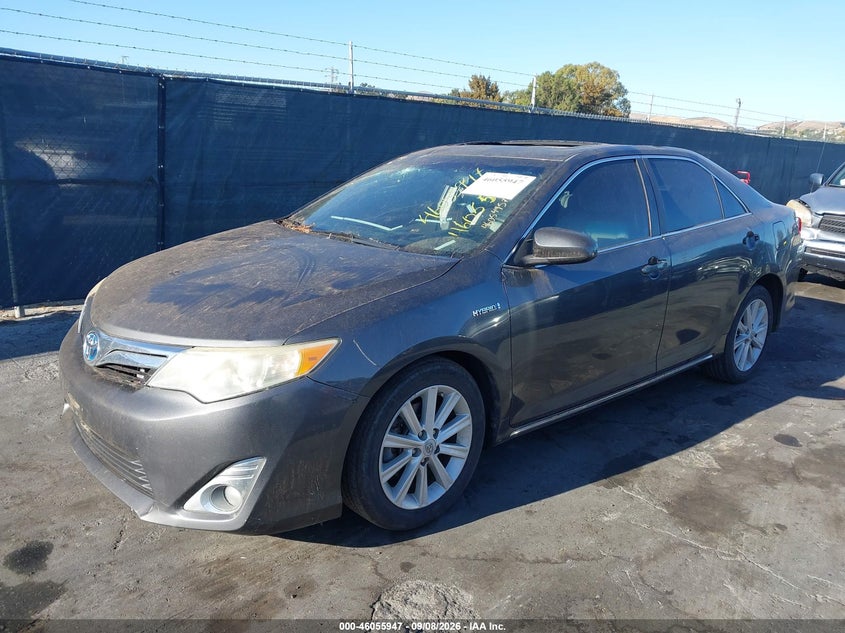 Vin: 4t1bd1fk9cu008747, lot: 46555472, toyota camry hybrid xle 20122
