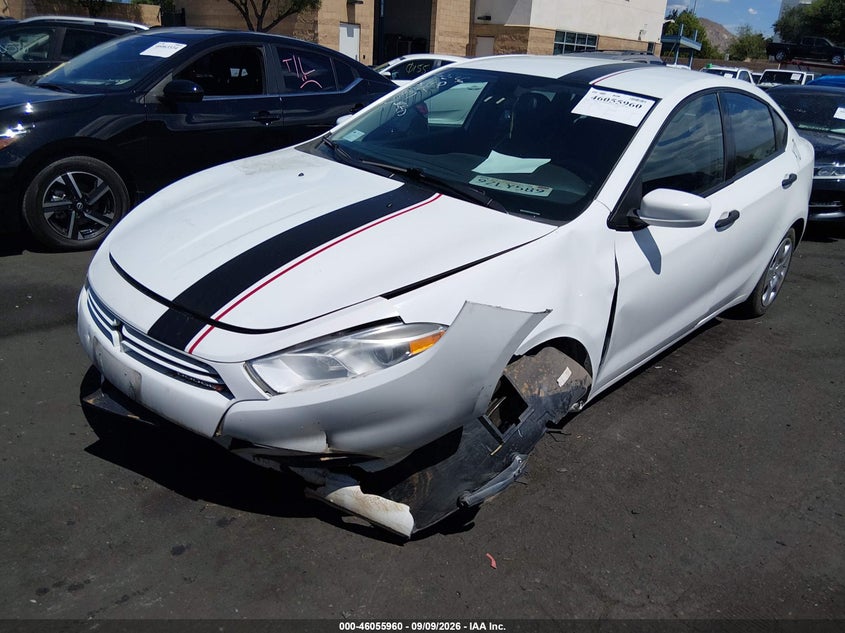DODGE DART 2013 VIN 1C3CDFAA8DD336977