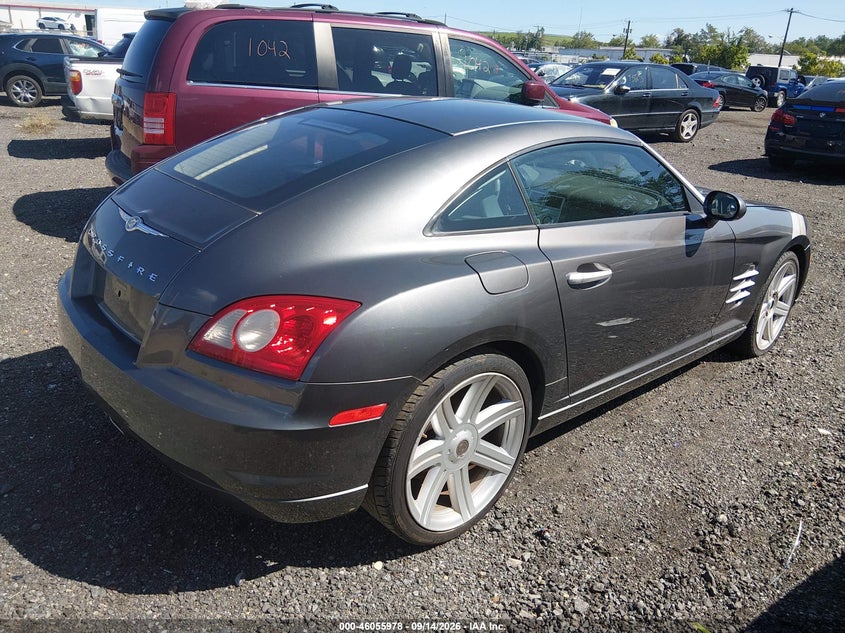 CHRYSLER CROSSFIRE 2005 VIN 1C3AN69L65X029821
