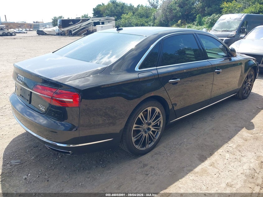 Vin: wau32afd2fn017740, lot: 46555513, audi a8 l 4.0t 20154