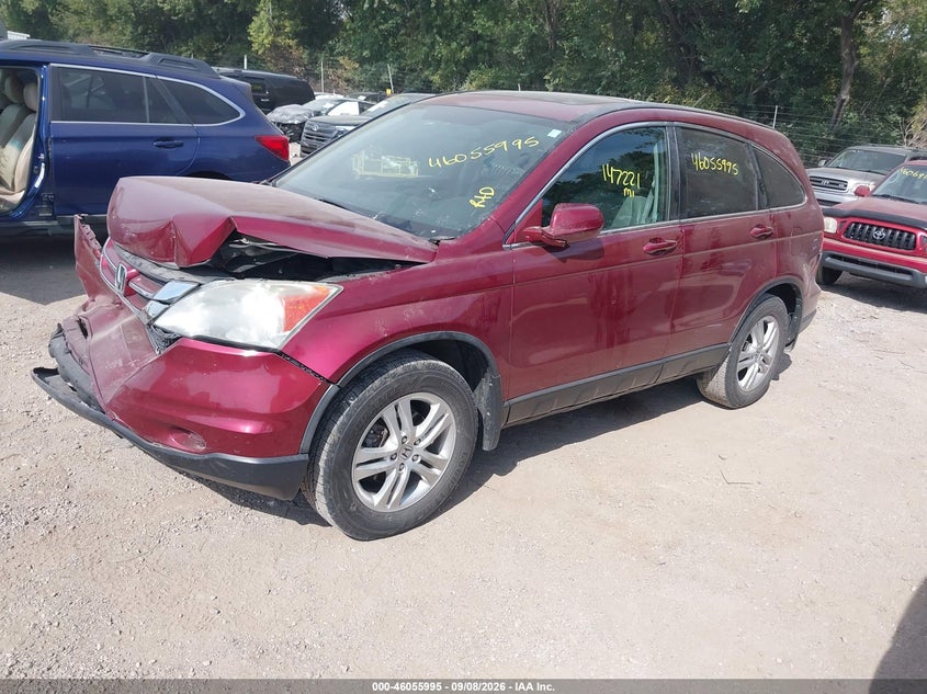 Vin: 5j6re4h74al094394, lot: 46555517, honda cr-v ex-l 20102