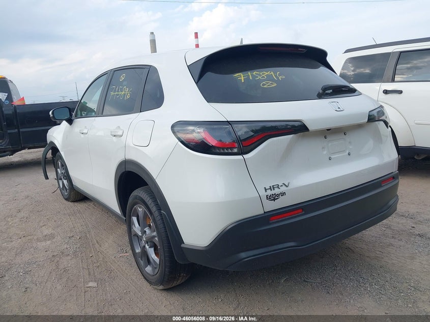 Vin: 3czrz2h32tm715896, lot: 46555530, honda hr-v awd lx 20263