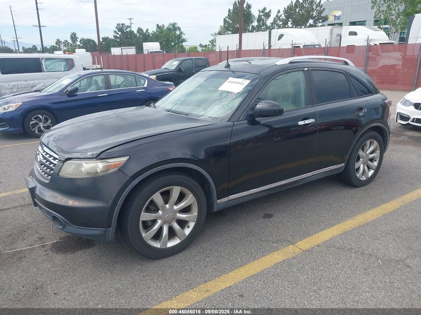 INFINITI FX35 2008 VIN JNRAS08UX8X101152