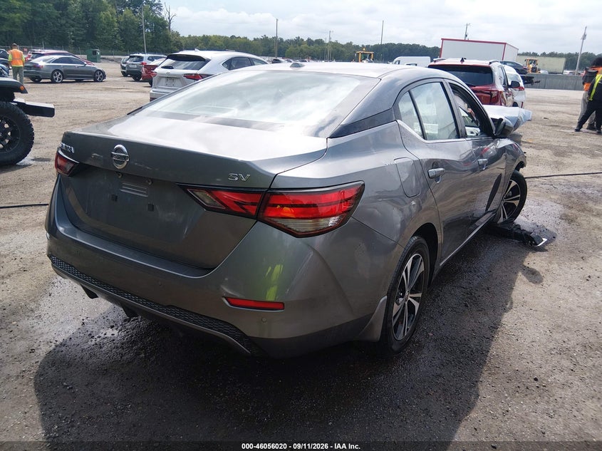 Vin: 3n1ab8cv4py288189, lot: 46555542, nissan sentra sv xtronic cvt 20234
