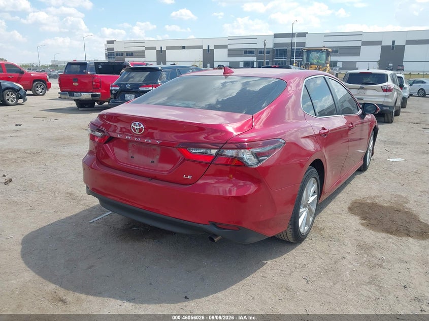 Vin: 4t1r11ak2pu148448, lot: 46555548, toyota camry le 20234