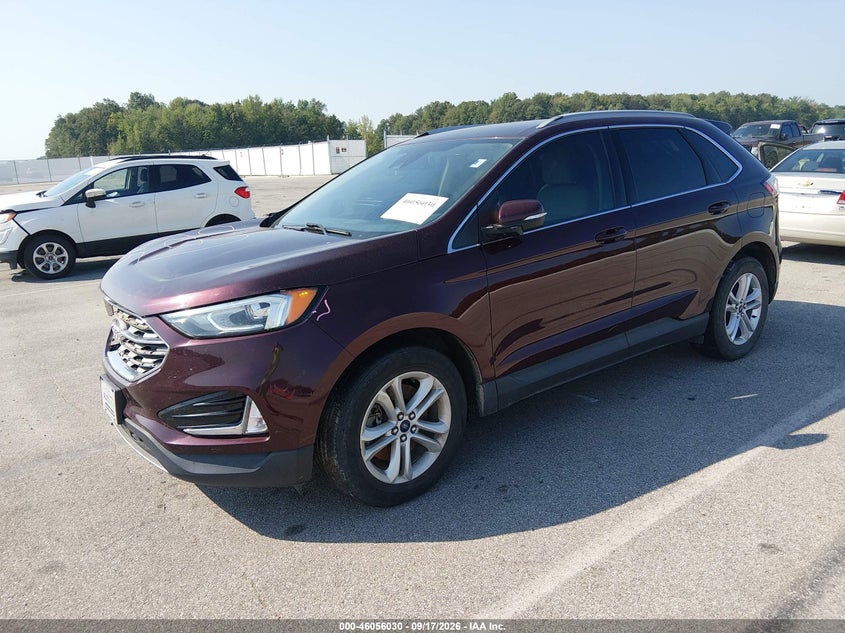 Vin: 2fmpk4j99lbb37403, lot: 46555552, ford edge sel 20202