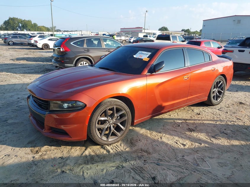 Vin: 2c3cdxbg5ph612659, lot: 46555567, dodge charger sxt 20232