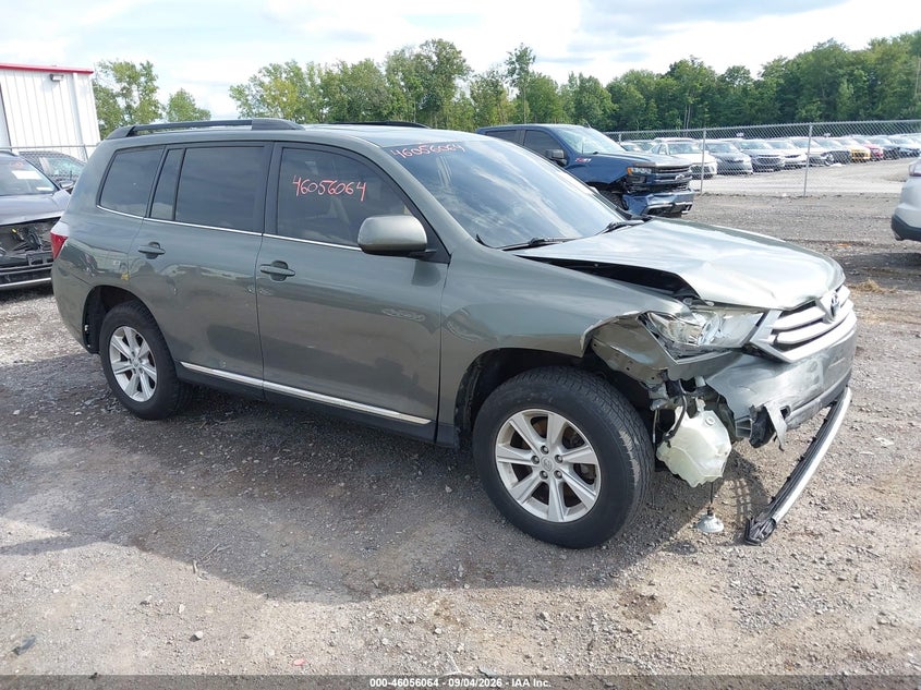 Vin: 5tdbk3eh8bs086290, lot: 46555586, toyota highlander se v6 2011 img_1
