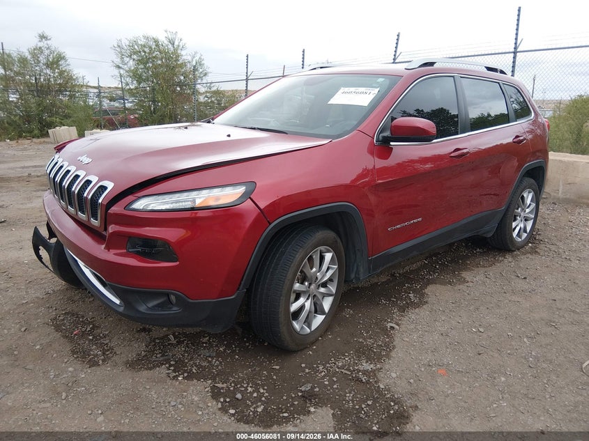 Vin: 1c4pjlds8hd219351, lot: 46555603, jeep cherokee limited fwd 20172