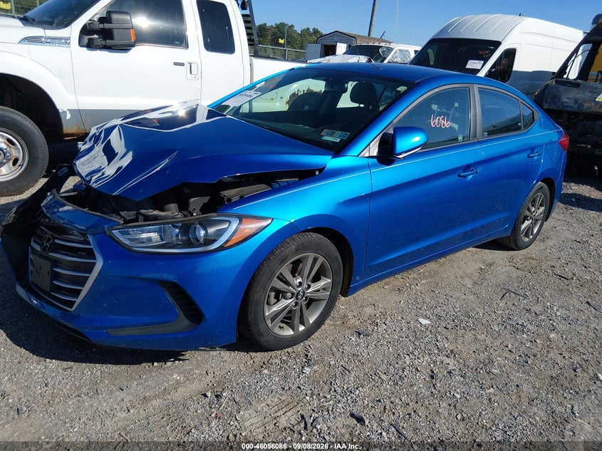 Vin: 5npd84lf0jh280816, lot: 46555608, hyundai elantra sel 20182