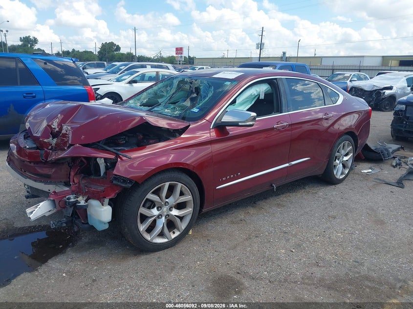 Vin: 2g1145s35h9191339, lot: 46555614, chevrolet impala 2lz 20172