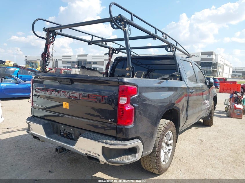 Vin: 1gcuddedxnz613660, lot: 46555635, chevrolet silverado 1500 4wd  standard bed lt 20224