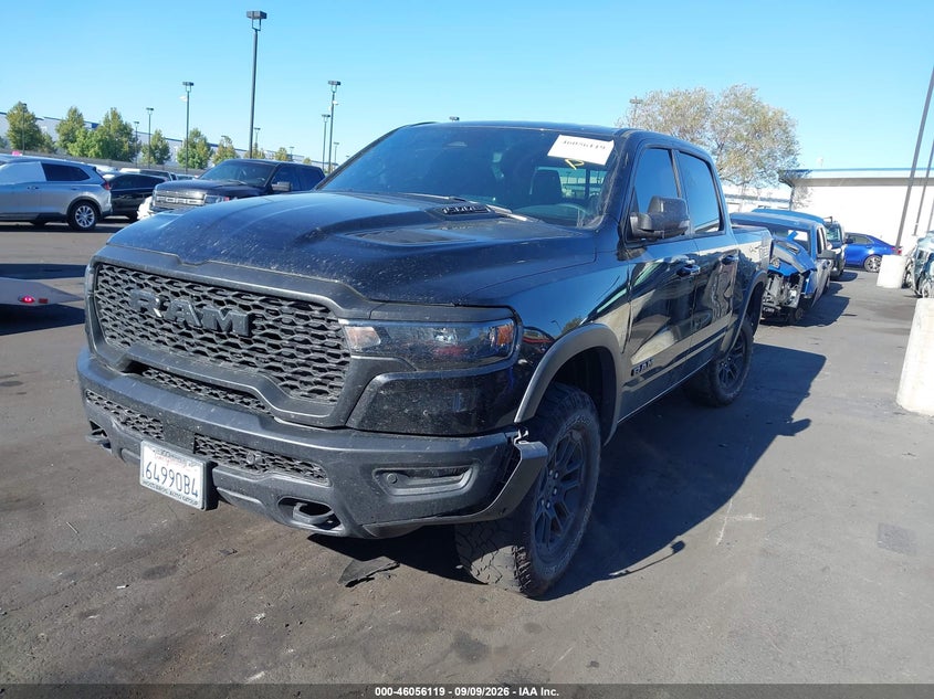 Vin: 1c6srflp6sn598425, lot: 46555640, ram 1500 rebel  4x4 5'7 box 20252