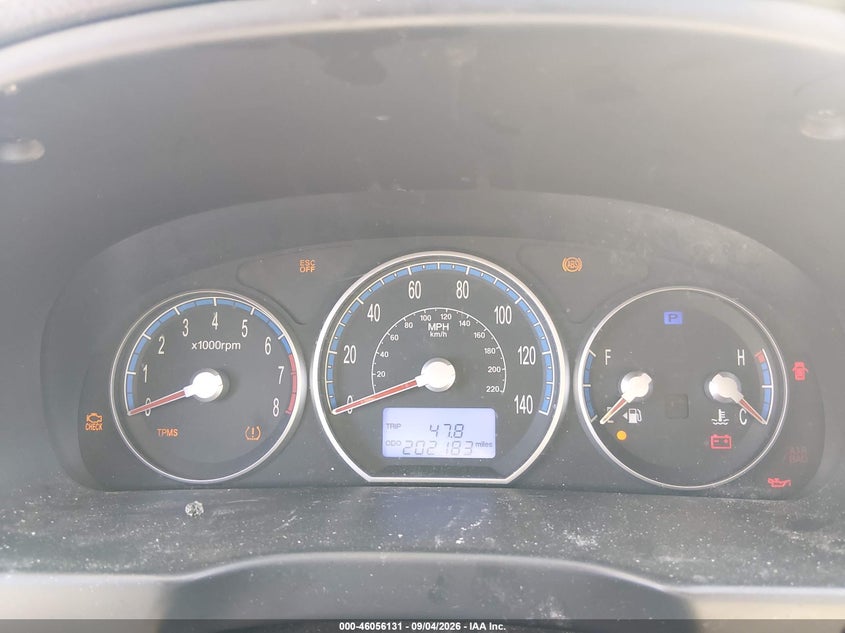 2009 HYUNDAI SANTA FE auction photo 7