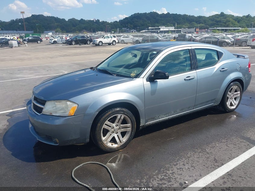 DODGE AVENGER 2008 VIN 1B3LC56K28N288730