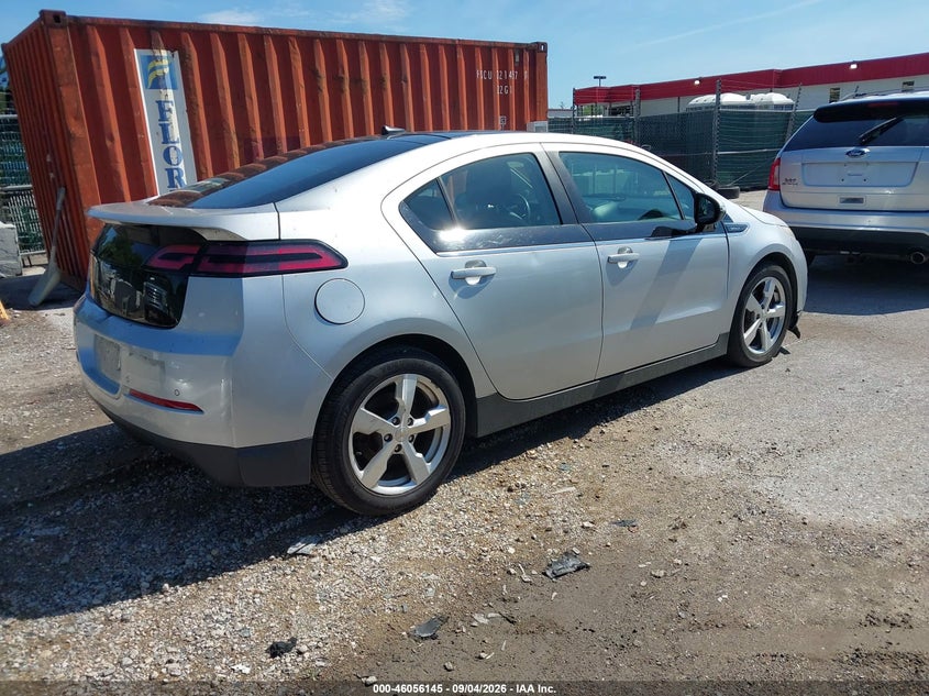 Vin: 1g1rd6e40bu101098, lot: 46555667, chevrolet volt 20114