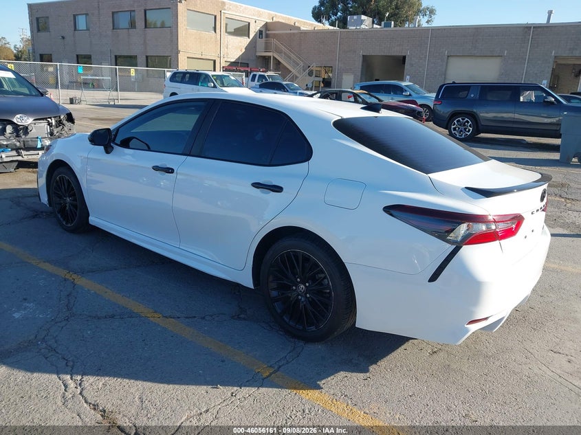 Vin: 4t1g11ak1nu054596, lot: 46555683, toyota camry se nightshade edition 20223