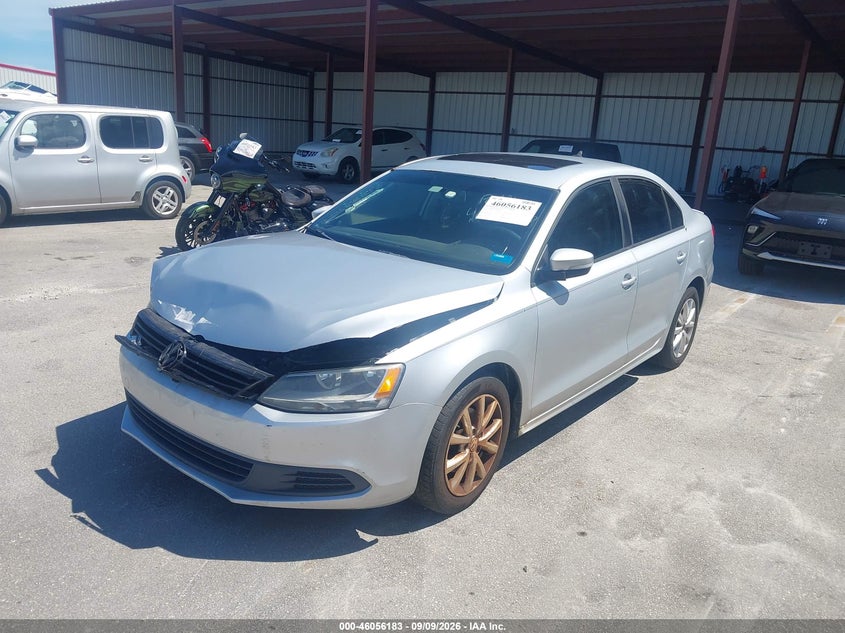 Vin: 3vwbp7aj7cm310679, lot: 46555705, volkswagen jetta 2.5l se 20122