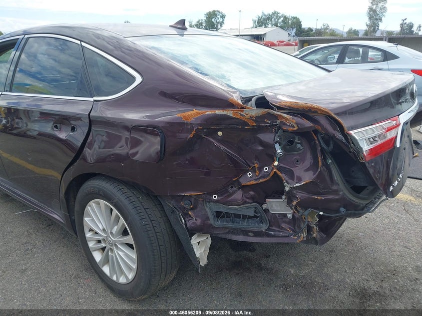 TOYOTA AVALON HYBRID 2013 VIN 4T1BD1EB6DU014945